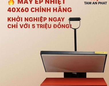 Máy ép nhiệt 40x60 giá rẻ 2025: Ưu nhược điểm & hướng dẫn sử dụng